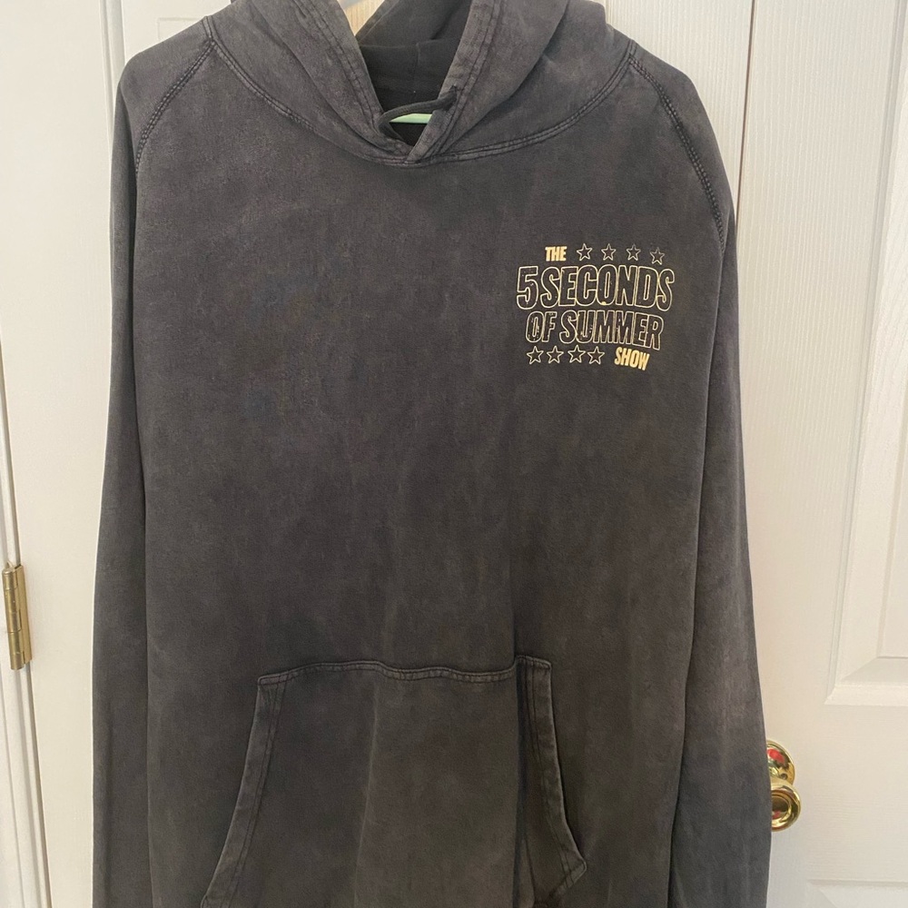 5 Seconds Of Summer Charcoal Hoodie
